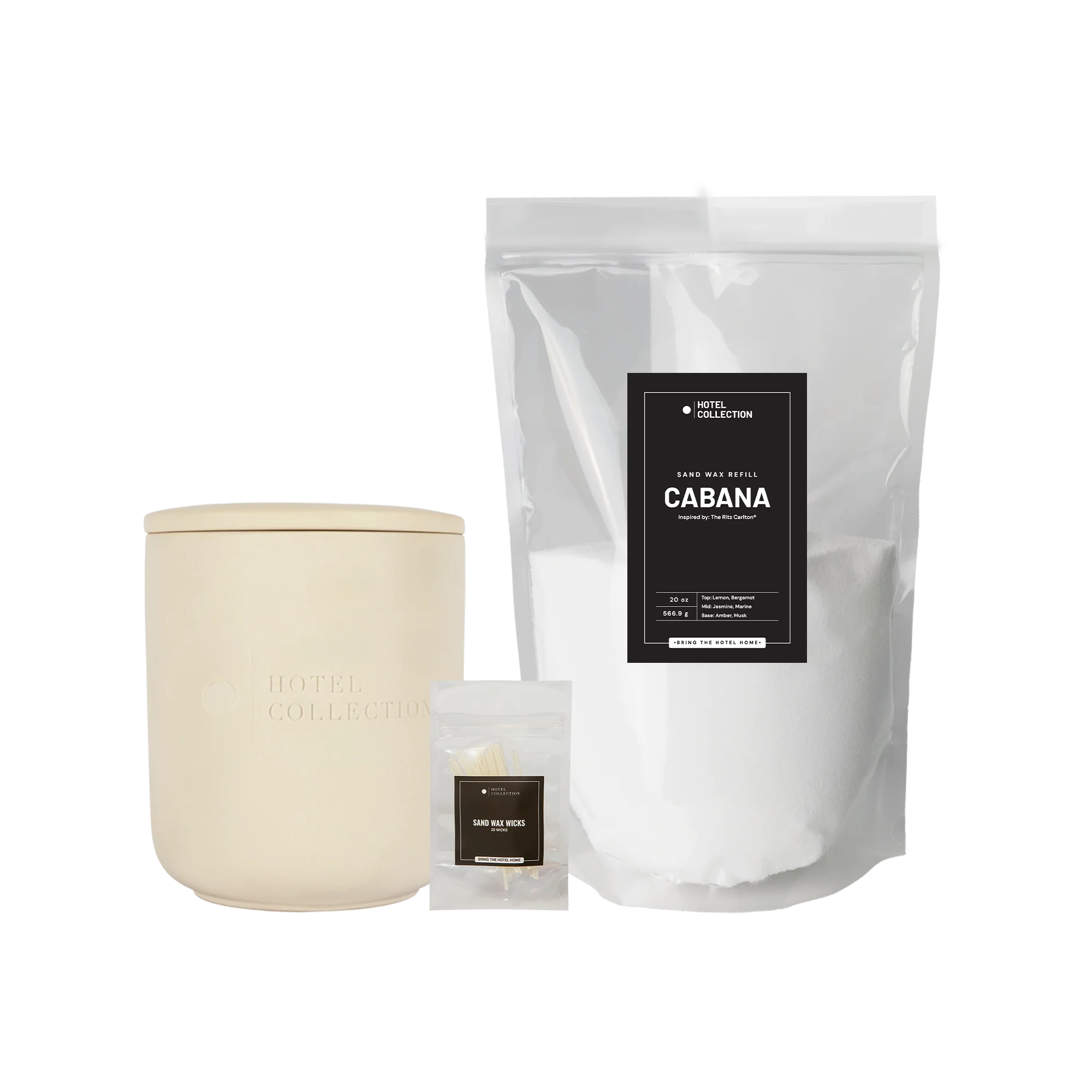 Petite Ceramic Sand Wax Set - Image 17