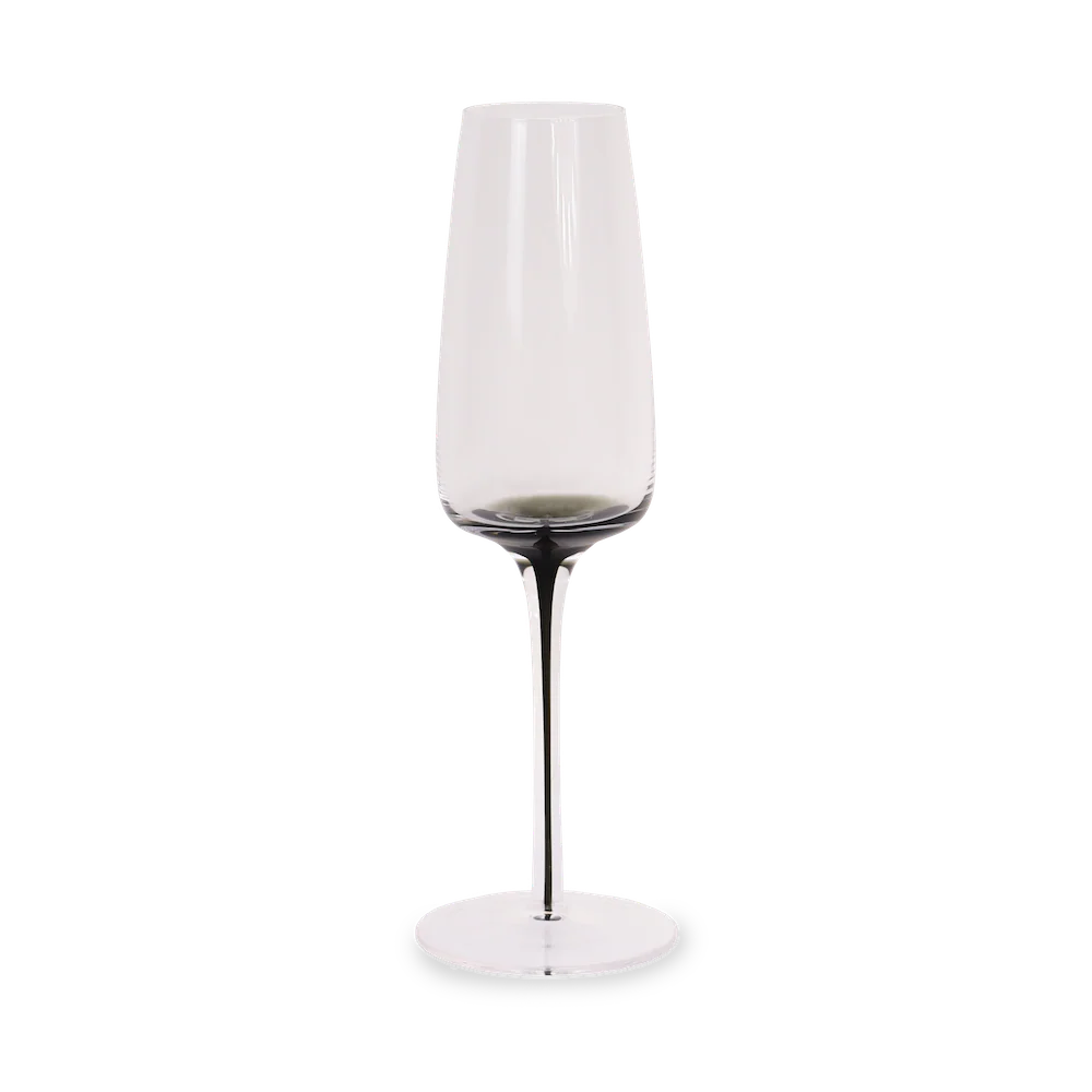 Smoke Stem Champagne Glasses - Image 2